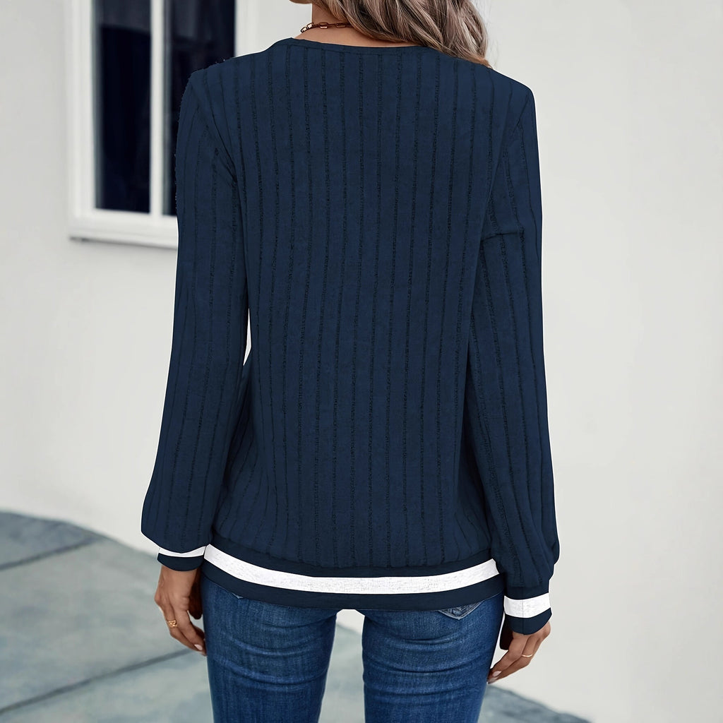 "V" Neck Blouse