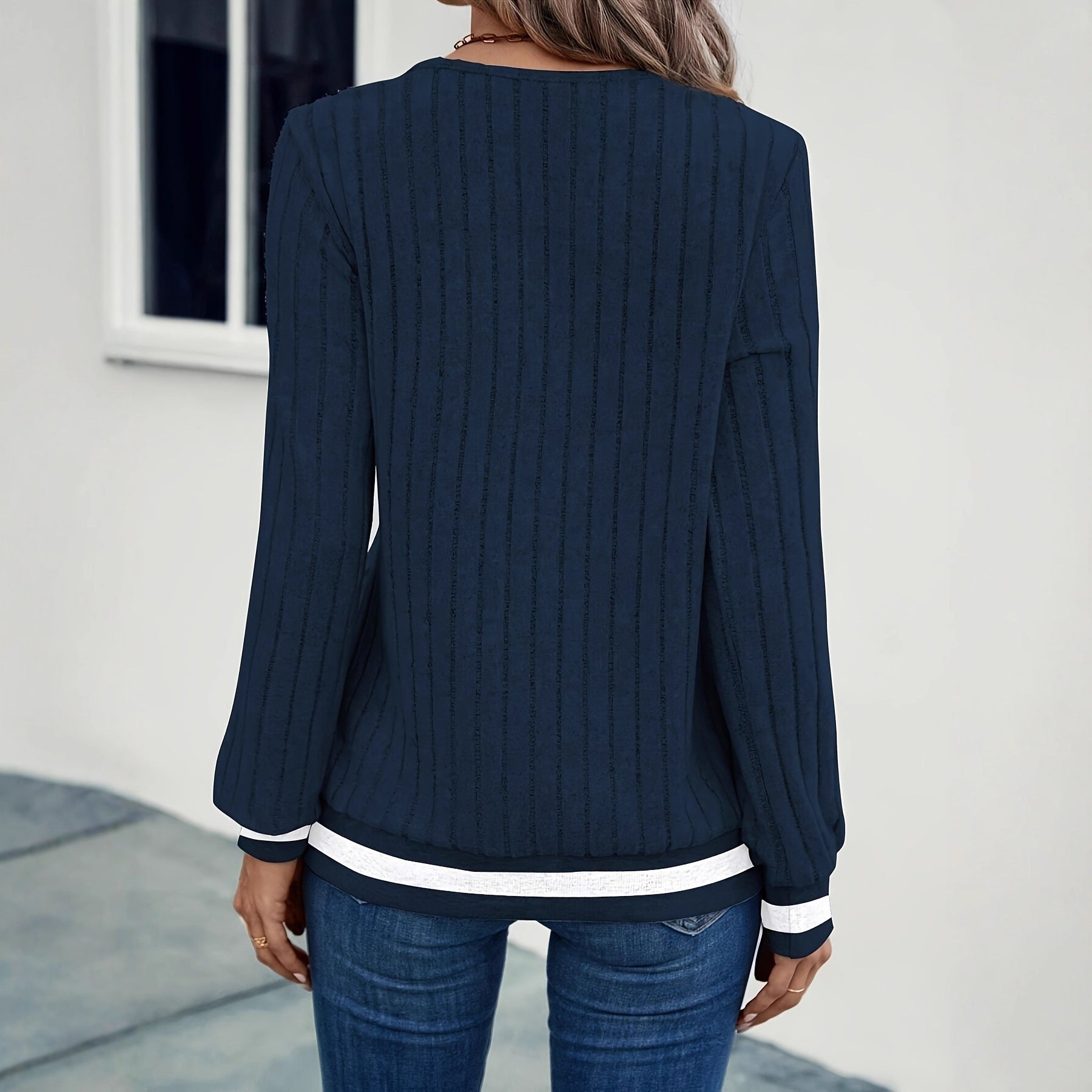"V" Neck Blouse